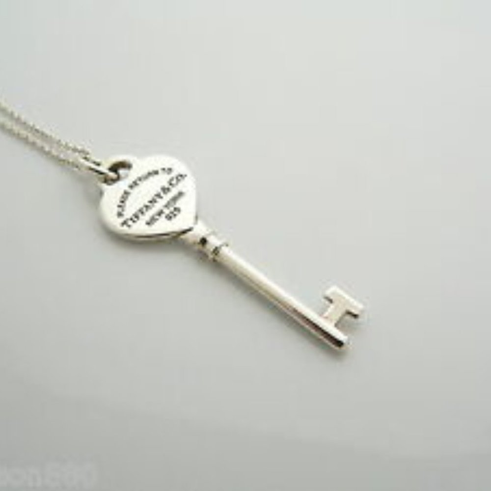 Tiffany Silver Return to Tiffany Key Charm ONLY